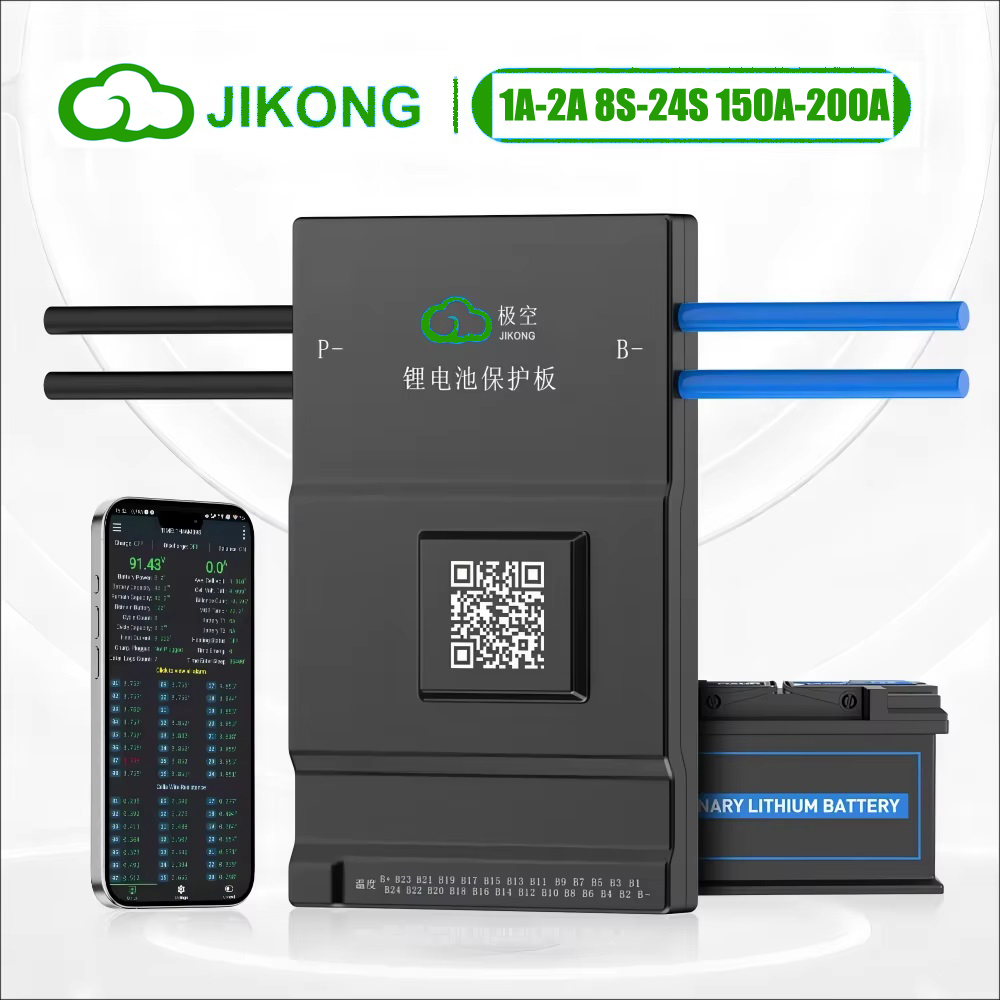 Smart Bms 24S 200A Bluetooth Lifepo4 - JK BMS Bilanciamento Attivo 150A 200A