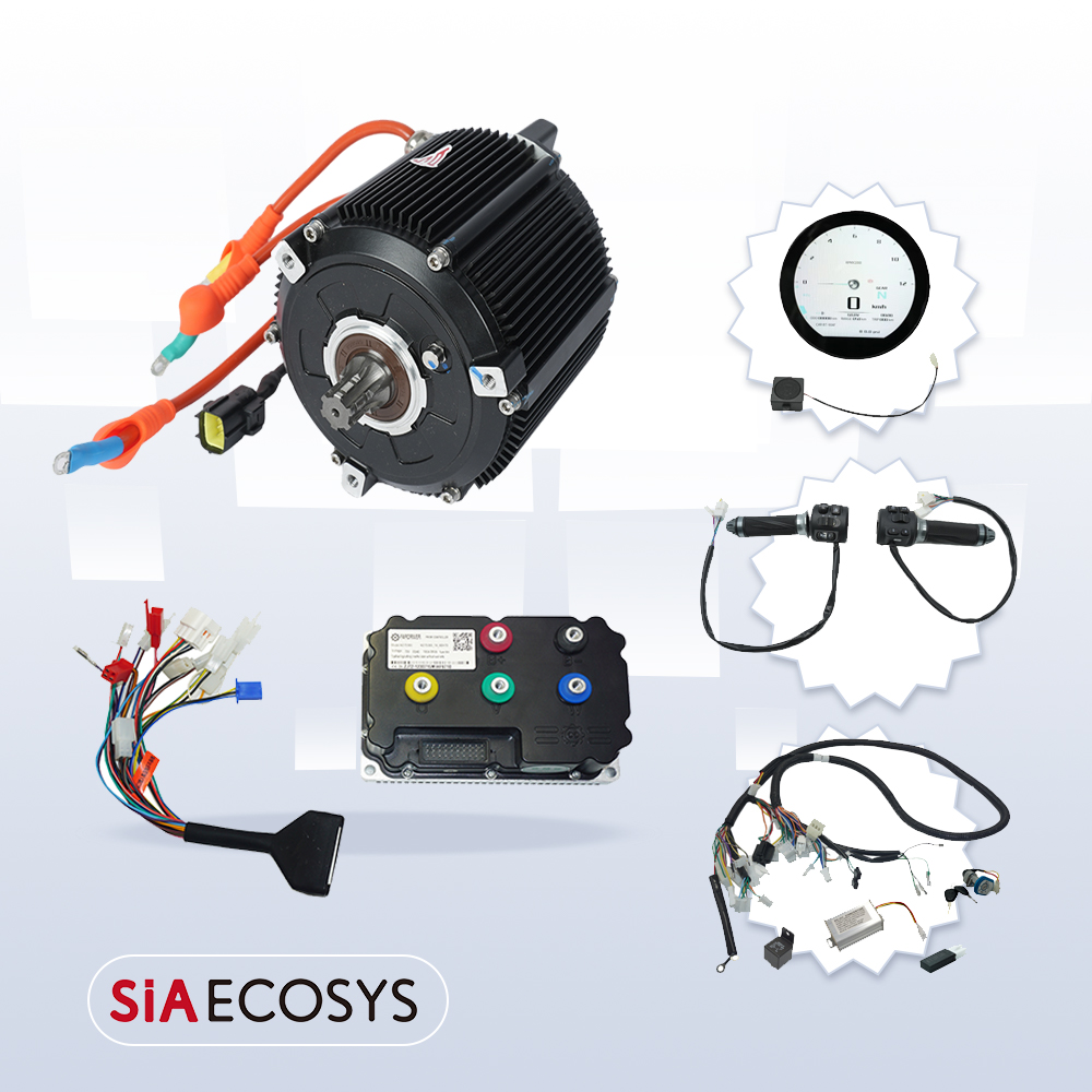Mid Drive Motor Kit 72V 5000W - SiAECOSYS 5000W D133A-65 Kit Motore Elettrico