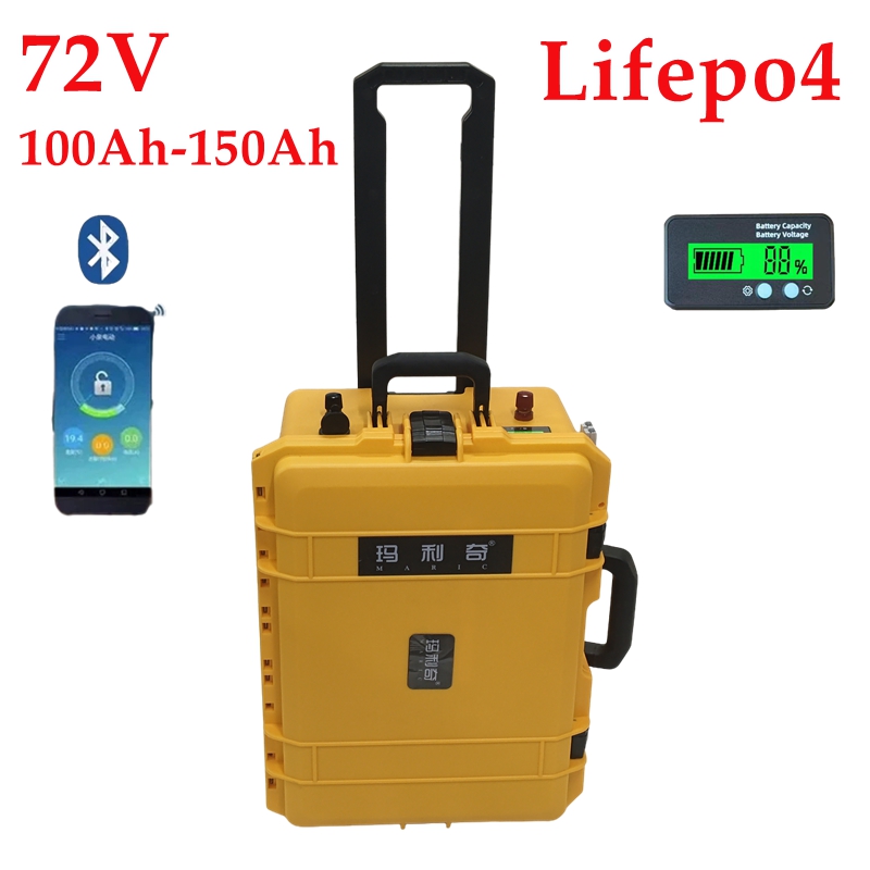 Lifepo4 72V 100Ah Battery Pack Ev - Batteria al litio LiFePO4 impermeabile 72V