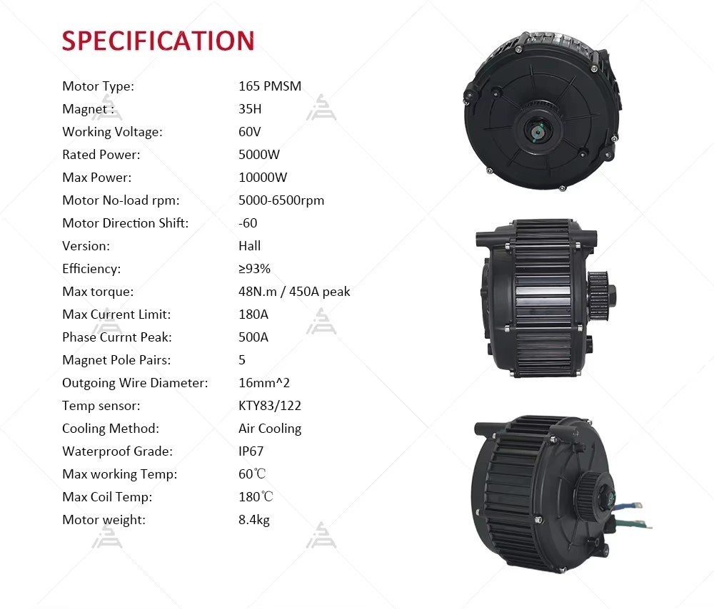 Kit Motore Centrale QSMOTOR QS - Mid Drive Motor Kit 72V 5000W recensione e prezzo