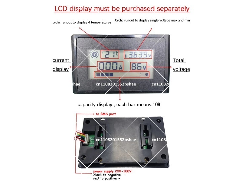Scheda di Protezione Batteria  - Smart Bms 24S 200A Bluetooth Lifepo4 recensione e prezzo