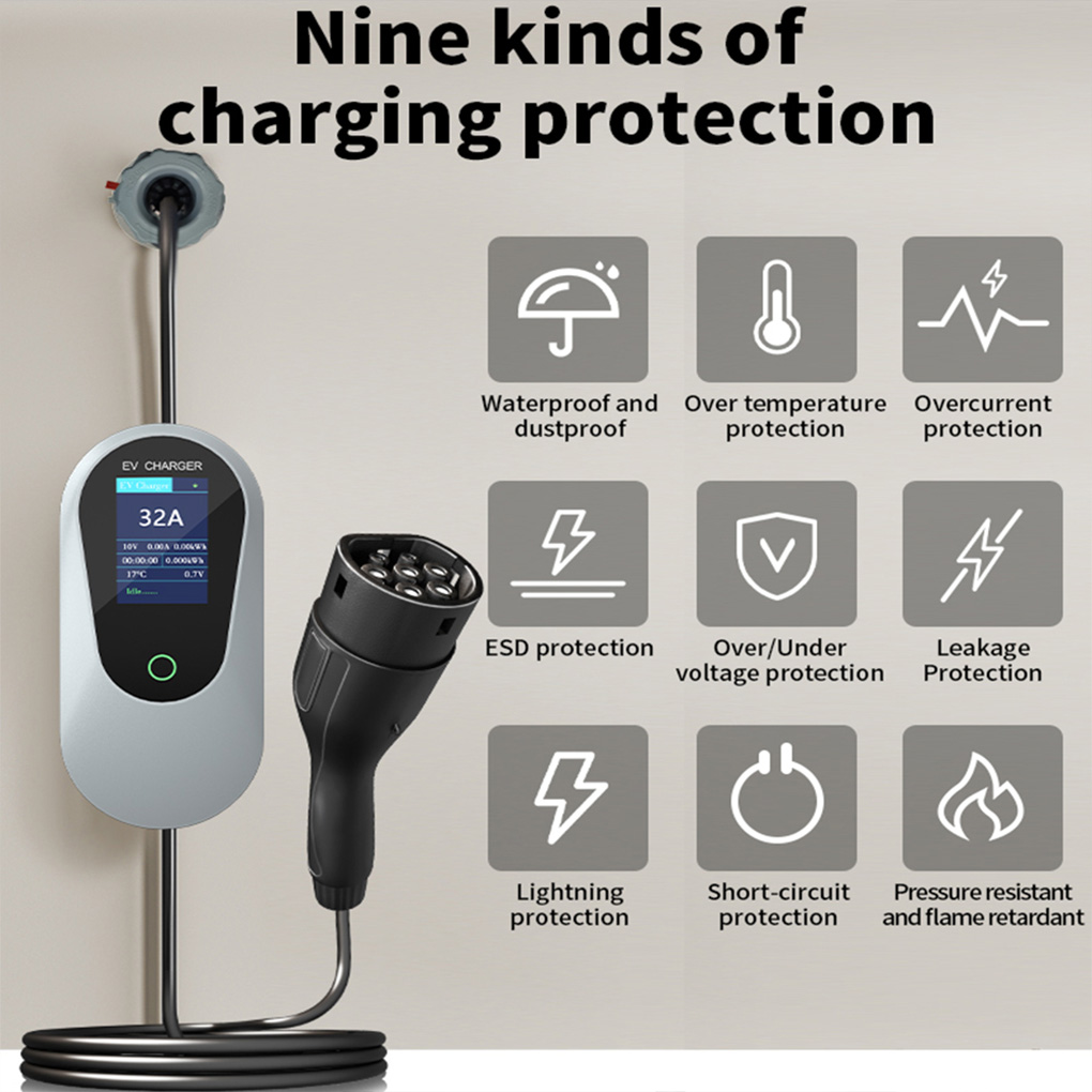 Tipo-2 Caricatore portatile EV - Ev Charger Type 2 22Kw 32A 3 Phase recensione e prezzo