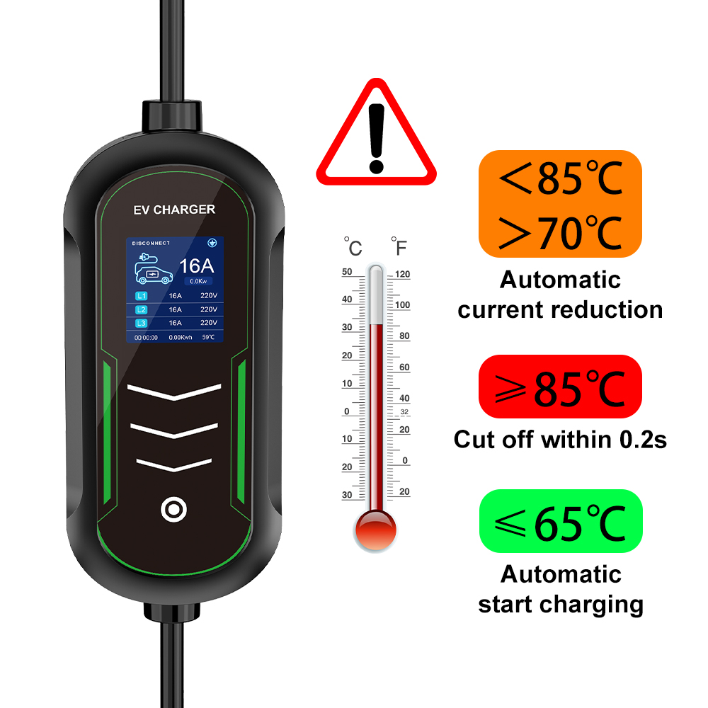 IPENGEN 11KW 16A EV caricatore - Type 2 Portable Ev Charger 11Kw Cee recensione e prezzo